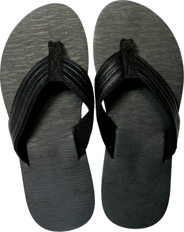 Beachwalk Flex Xband Black Mens Slipper Size 10 SM Markets
