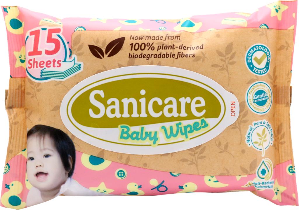 Sanicare top baby wipes