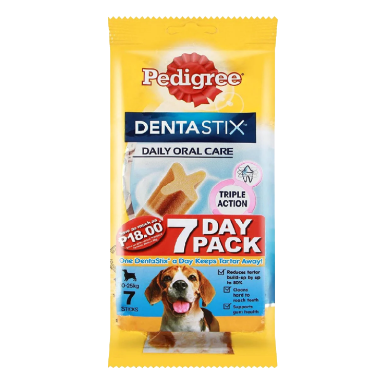 Ped Dentastix Med 180g 7pcs