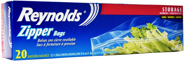 Reynolds zipper bags 2025